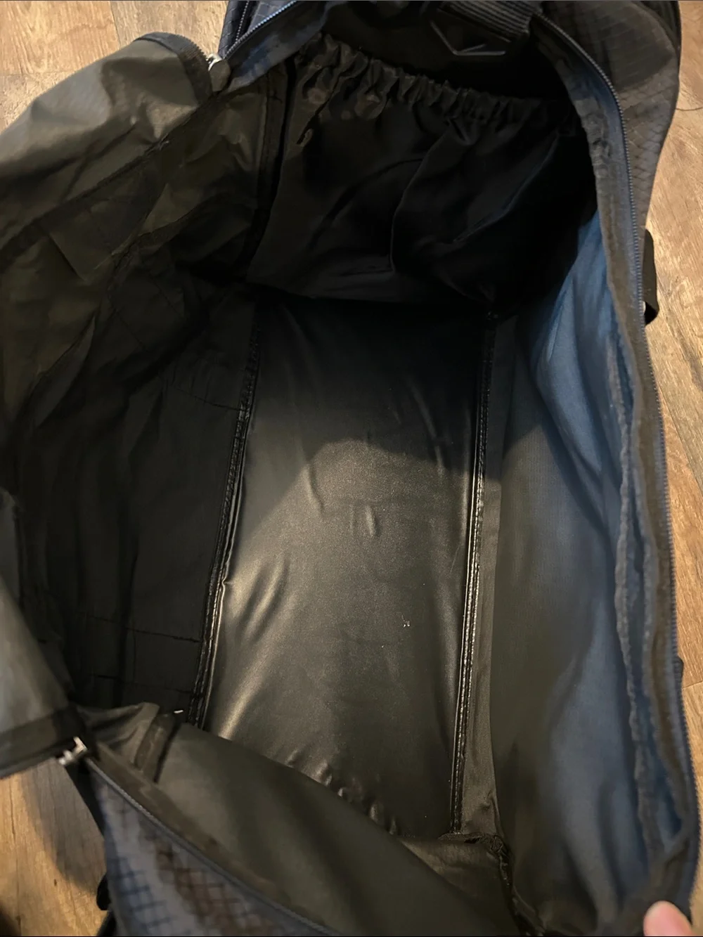 Bank of America.  Black Men's Travel Duffel Bag.